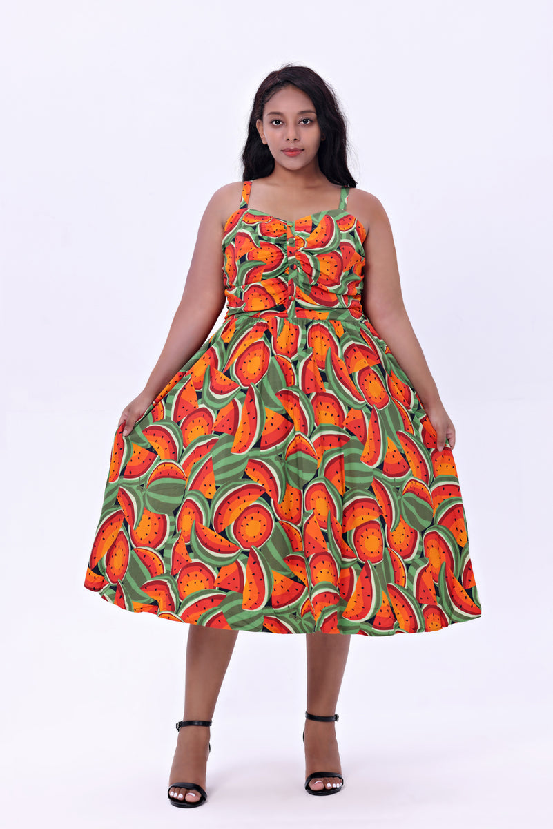 watermelon dress design – Sweven Print Featuring a soft mint Size:M top 100 bestsellers on sale womens Doen Dresses: Kaira Dress