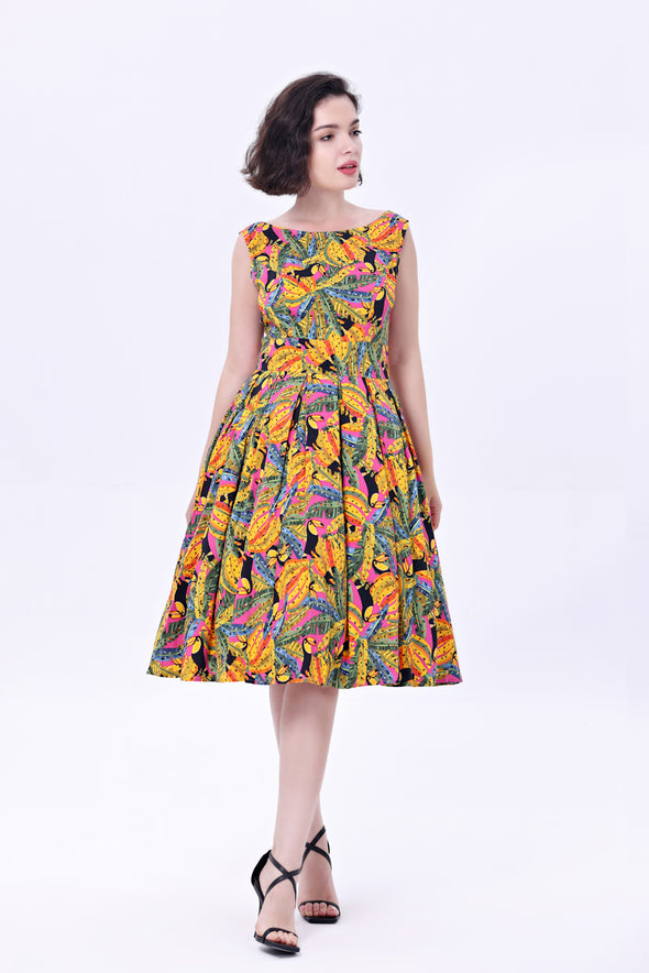 Tropical Toucan Dress