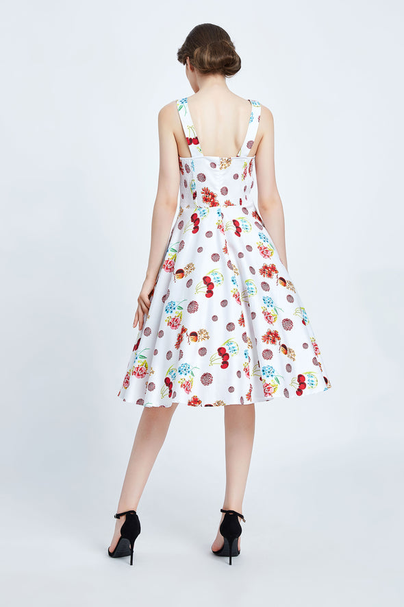 Cherry Sleeveless Dress