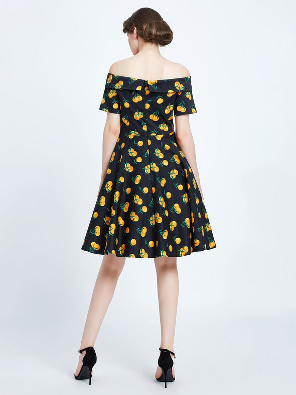 Clementine Off-Shoulder Dress