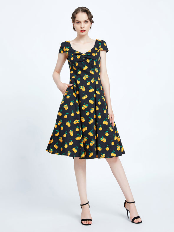 Clementine Print Dress