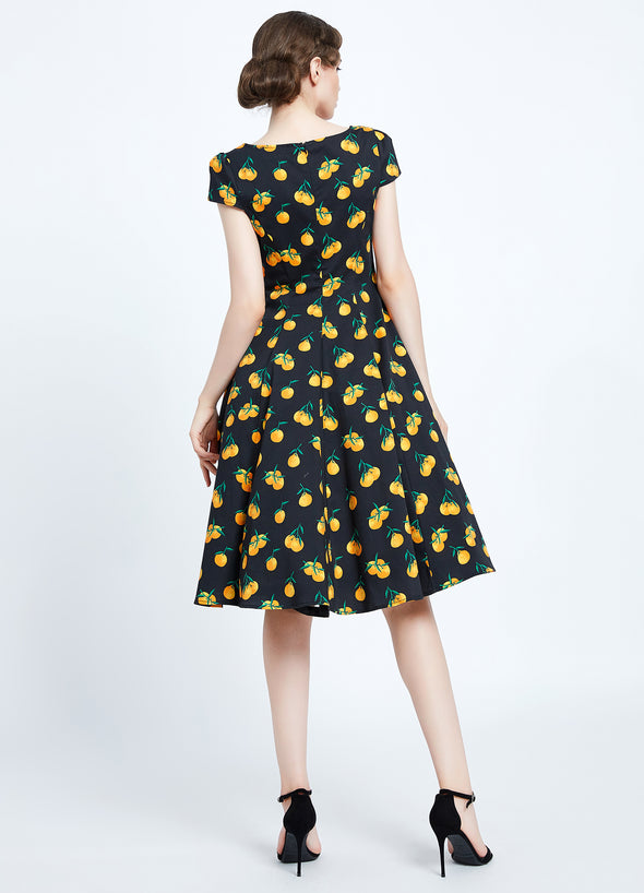 Clementine Print Dress